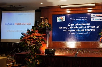 GMO-Z.com RUNSYSTEM vinh dự trở thành nhà đăng ký tên miền quốc gia