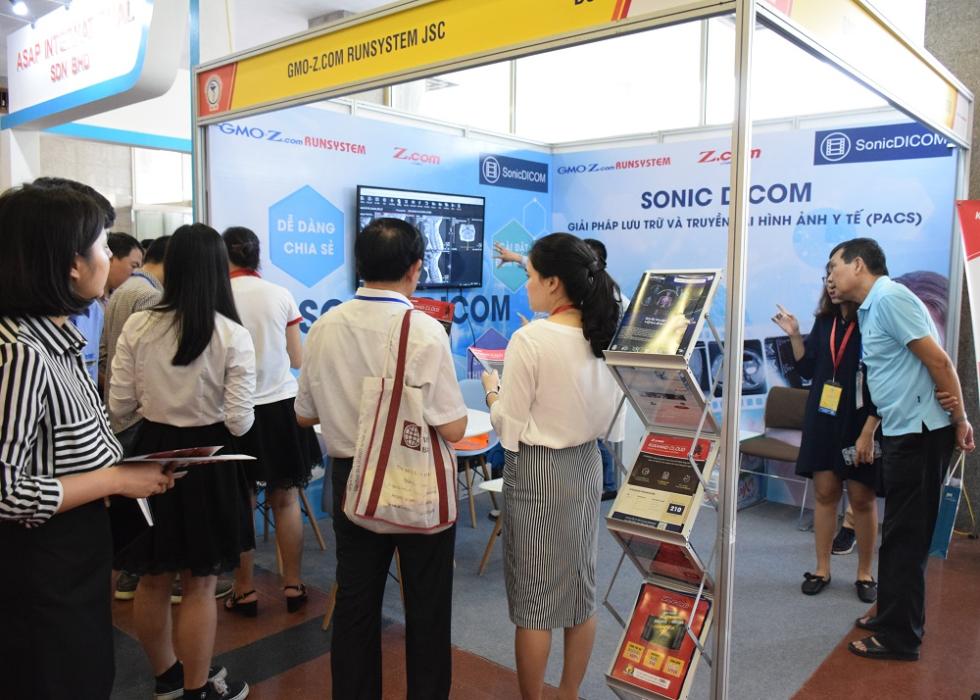Sonic DICOM solution booth at Pharm Expo 2018