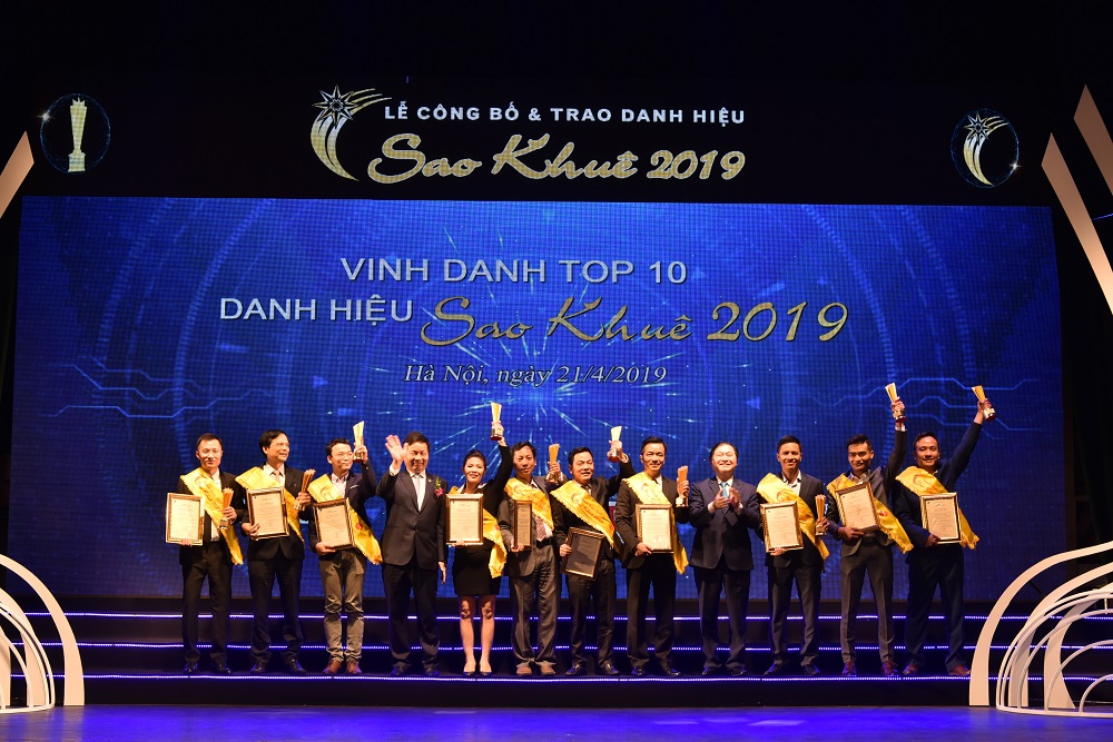 các doanh nghiệp đạt giải Sao Khuê 2019
