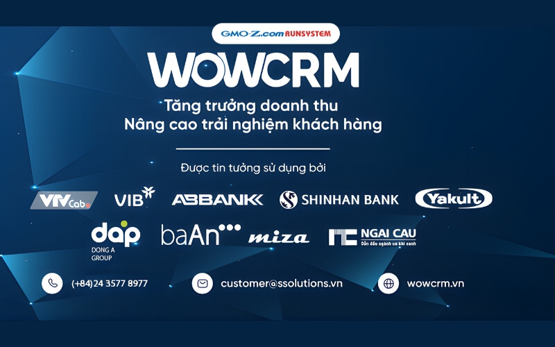 Các trường hợp sử dụng CRM
