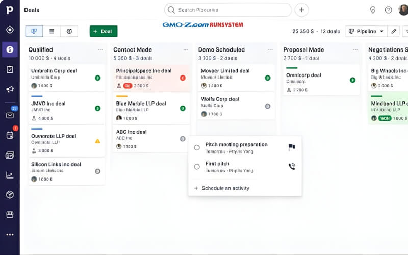 CRM cho quản lý bán hàng