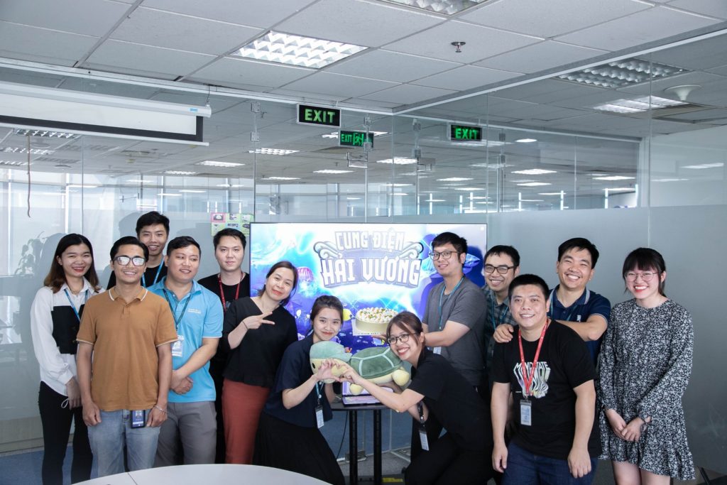 Đội ngũ dự án VinWonders trong ngày họp tổng kết