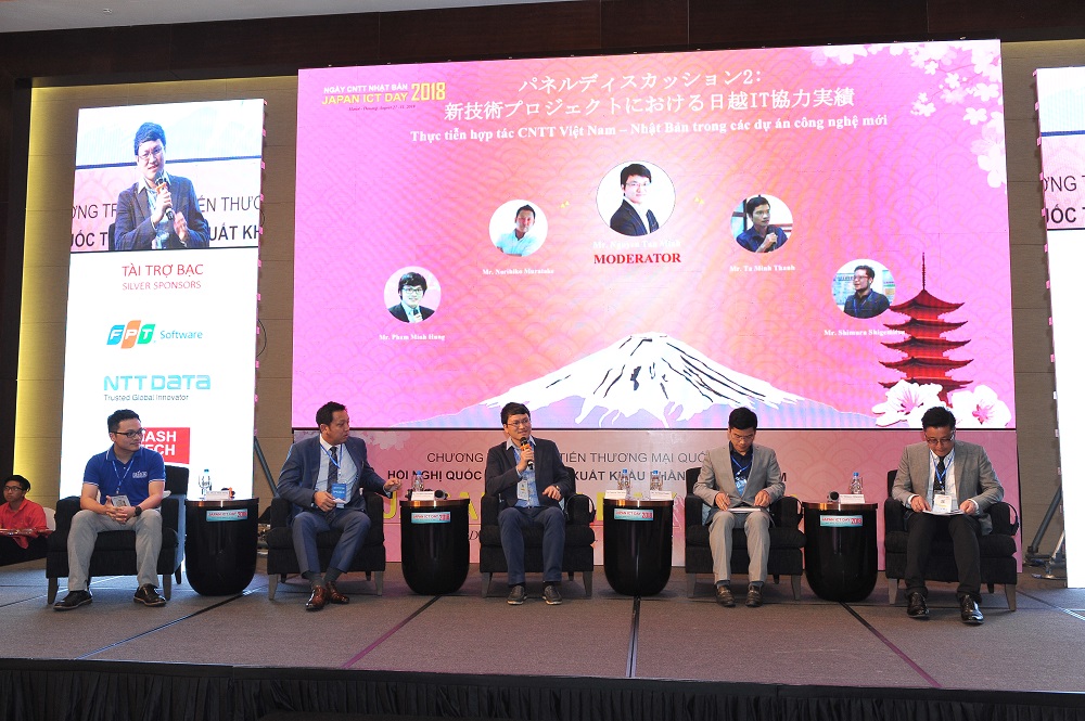 Speakers sharing at the panel discussion