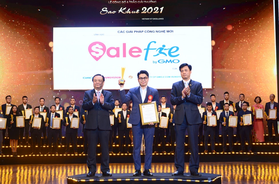 Giải pháp CĐS - Hệ thống kênh phân phối Salefie đạt Danh hiệu Sao Khuê 2021