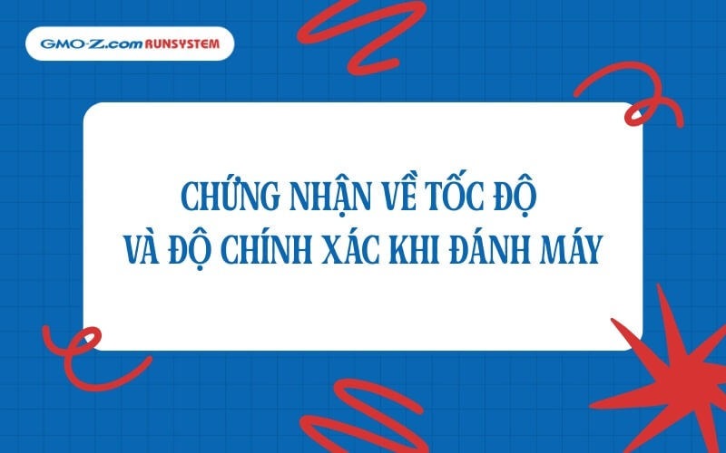 Khoá học nhập liệu online có chứng chỉ