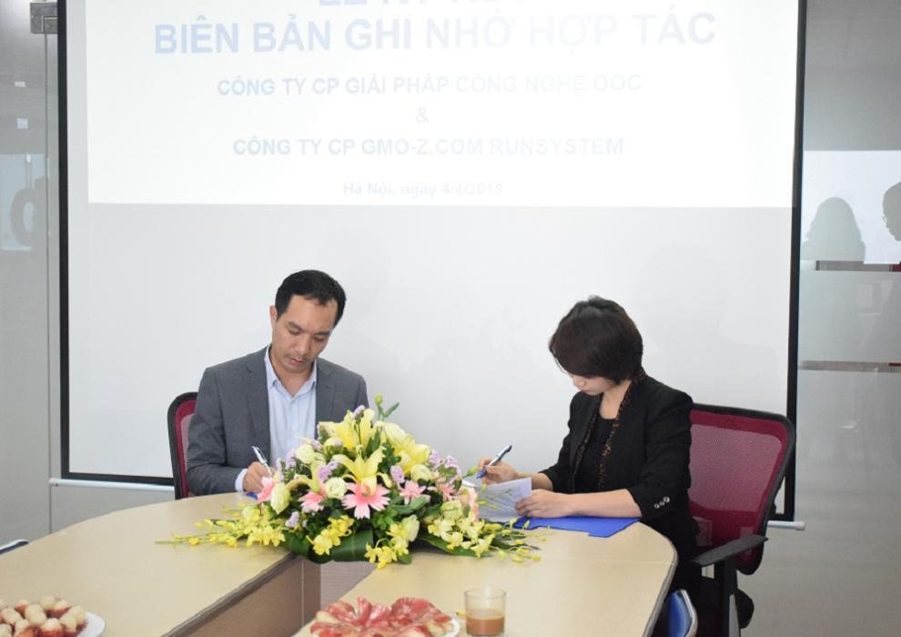 Signing cooperation between GMO-Z.com RUNSYSTEM and OOC