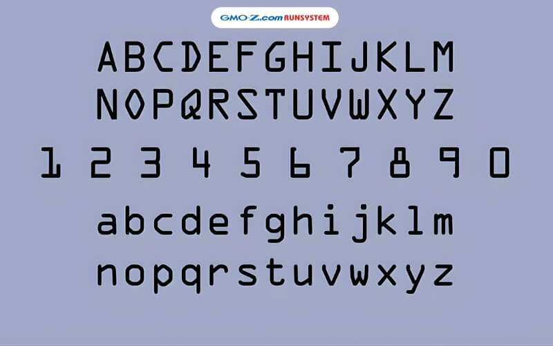 font chữ OCR tốt nhất