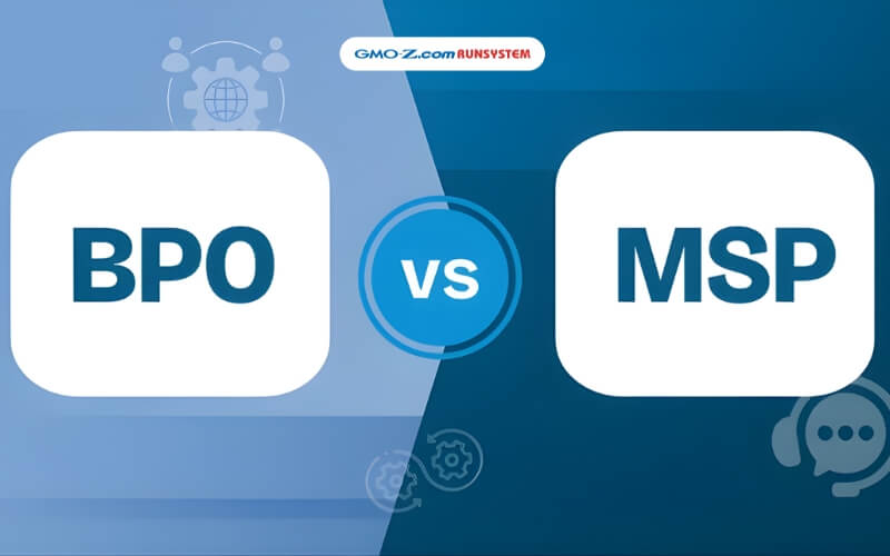 So sánh BPO và Managed services