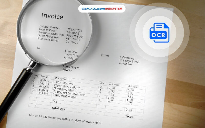 ứng dụng quét hóa đơn OCR