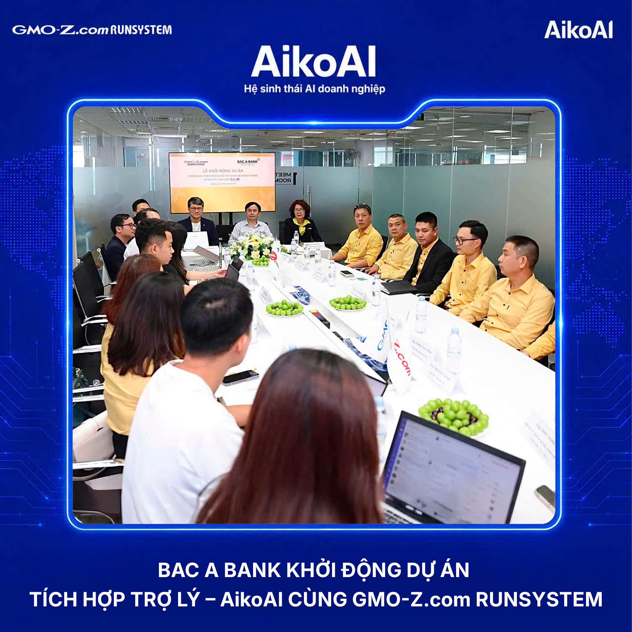 Từ DX đến AIX: Smart Solution Division của GMO-Z.com RUNSYSTEM kiến tạo hệ sinh thái AI doanh nghiệp
