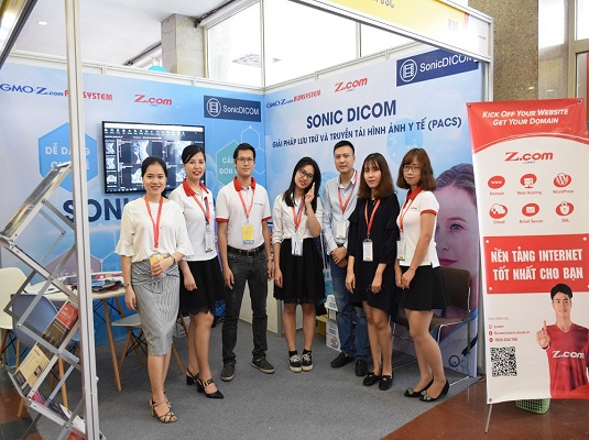 GMO-Z.com RUNSYSTEM giới thiệu giải pháp Sonic DICOM tại Vietnam Medi – Pharm Expo 2018