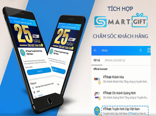 VTVcab tích hợp SmartGift nhằm nâng cao trải nghiệm khách hàng