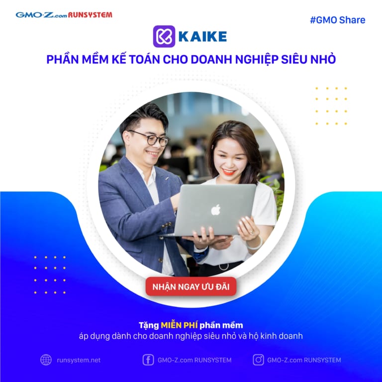 KAIKE – Phần mềm kế toán cho doanh nghiệp siêu nhỏ