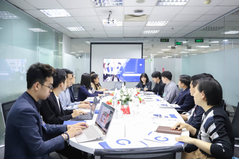 GMO-Z.com RUNSYSTEM gặp gỡ Ngân hàng BIDV và Hana Bank (Hàn Quốc)